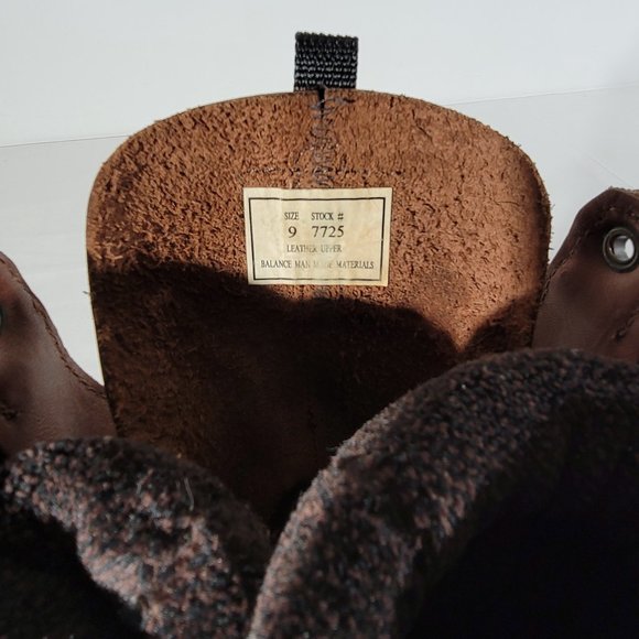 ROCKY Men's US 9 Polartec Insulated Duck Boots Leather & Rubber Muck Work Boots - Picture 9 of 11